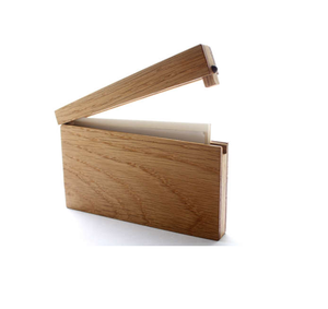 Wooden Business <b>Card</b> Holder Desktop Wooden <b>Card</b> <b>Display</b> <b>Stand</b> for Office Home School - Product Image 1