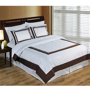Luxury Cotton <b>Duvet</b> <b>Cover</b> Modern Style 300tc Thread Count <b>Waterproof</b> Eco-Friendly High Quality Customizable Cotton Filling - Product Image 1