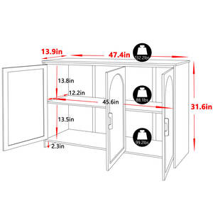เครื่องมือหมุนไซด์บอร์ดขนาด47.4นิ้วสินค้าพรีเมียม - Product Image 2