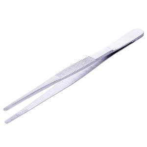 Adson Medical Instruments 14cm Fórceps de vendaje quirúrgico Dientes Fórceps de pulgar de acero inoxidable Borde dentado Fuente de alimentación manual - Product Image 1