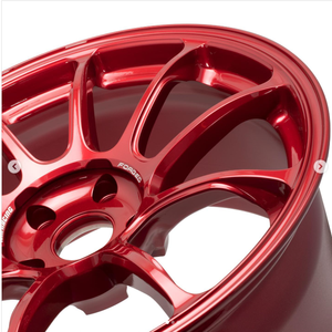 Rcsr Volk <span class=keywords><strong>ZE40</strong></span>แข่งรถ HYPER RED ADVAN rsiii ปลอมแปลงตาข่ายอะลูมิเนียมอัลลอย ET15 130มม. สำหรับรถ Audi - Product Image 5