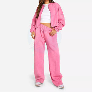 Concevez votre propre produit Dernier modèle Survêtement pour femme Vêtements de jogging Ensemble 2 pièces Survêtement pour femme - Product Image 1