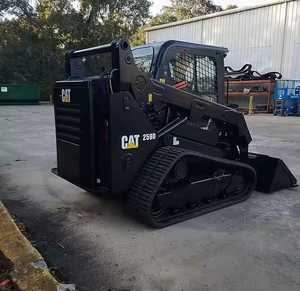 Usado para Cat 246D Skid Steer Front Loader Tractor Mini Wheel Loader con motor central y componentes del motor - Product Image 3