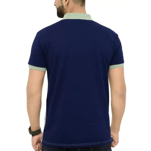 Polos à la mode pour hommes tenue décontractée meilleure vente coupe confortable polo uni pour hommes en vente en ligne OEM ODM entretenu - Product Image 3
