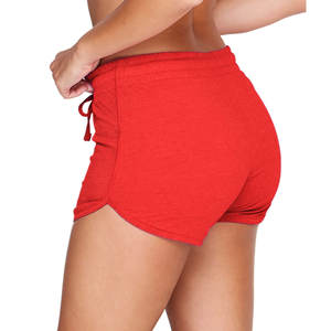 Haute qualité coupe ample respirant Fitness entraînement Shorts personnalisés taille haute sport Shorts de course pour les femmes séchage rapide Shorts de gymnastique - Product Image 3