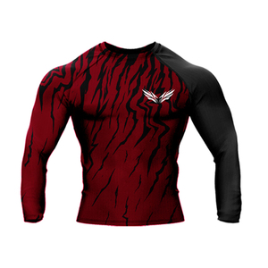 Bonne qualité Rashguard hommes 4 pièces/ensemble brésilien grappling Bjj boxe éruption garde Sport vêtements boxe costume 2025 - Product Image 4