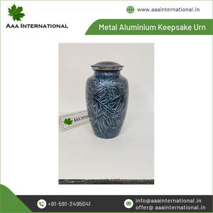 Ready Bulk Stock of Aluminum Funeral Supplies <b>Keepsake</b> Urn for Human <b>Ashes</b> Wooden Casket <b>Pet</b> Application Memorial Direct India - Product Image 5