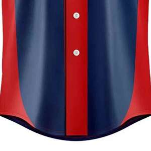 ชุดยูนิฟอร์มเบสบอลสำหรับทีมโรงเรียนและวิทยาลัย เสื้อเบสบอลแบบกำหนดเองพร้อมกางเกงเอวยางยืด ชุดยูนิฟอร์มเบสบอลแบบซับลิเมชั่น - Product Image 6