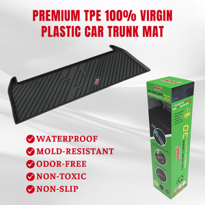 55x100cm taille nouveau noir 1 an de garantie Viet Nam revêtement de sol de voiture Type TPE tous temps 2mm KIA CARNAVAL - Product Image 3