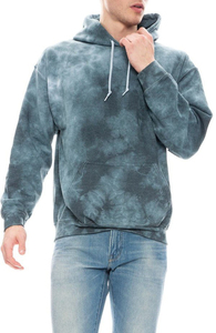 Sweat à capuche d'hiver pour homme, de haute qualité, sur mesure, lourd, tie-dye, brodé, nouvelle mode, 100% coton, streetwear - Product Image 4