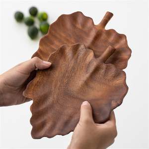 ถาดไม้ใส่ใบเมเปิ้ลถาดใส่ผลไม้แห้งถาดใส่ผลไม้ขนมขบเคี้ยว - Product Image 5