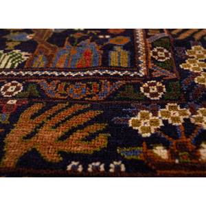 Aalam Blue Hand Knotted Wool Rugs Pae-5254 Modern Oriental Style Carpet for Teens Washable Jute Silk Jaipur Rugs US for Home Use - Product Image 3