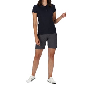 Camiseta de Punto Casual a la Moda para Mujer, de Manga Corta, para Verano, Cómoda, Transpirable, de Secado Rápido, Multicolor - Product Image 1