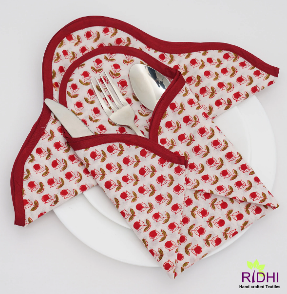 Vermilion Red And Army Green