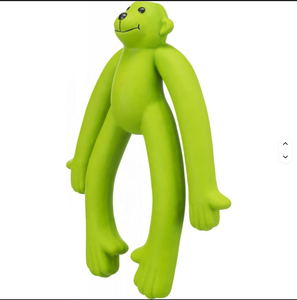 Uzun Bacaklı Maymun Çevre Dostu Yumuşak Kauçuk Lateks Oyuncak Ses Çıkaran Agresif Köpek Oyuncakları - Product Image 3