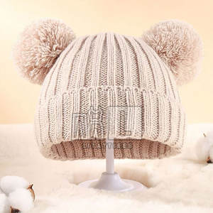 หมวกไหมพรมถักแจ็คการ์ด - Product Image 3