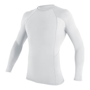 Vente en gros OEM Service unisexe Rash Guard Spandex/Polyester séchage rapide 180g chemise de sport à manches longues MMA Surf T-Shirt sérigraphie - Product Image 5