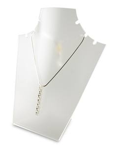 2025 élégant et beau personnalisé blanc et noir acrylique pendentif modèle support bijoux affichage accessoires - Product Image 1