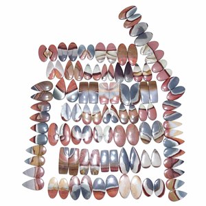 พลอยควอตซ์ทรงหลวมทำจากหินอัญมณีสังเคราะห์โพลีโครเมี่ยมธรรมชาติสำหรับทำเครื่องประดับอัญมณีหลากรูปร่างและขนาด - Product Image 5