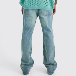 Pantalon en jean pour hommes de haute qualité Logo Design Pantalon en jean régulier Nouveau design Nouveau pantalon en jean de haute qualité pour hommes - Product Image 6