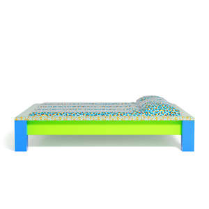 Chelsea King <b>Bed</b> <b>Frame</b> Modern Contemporary Design Fabric Upholstered with Metal <b>Soft</b> <b>Bed</b> with Storage for Home School Bedroom - Product Image 2