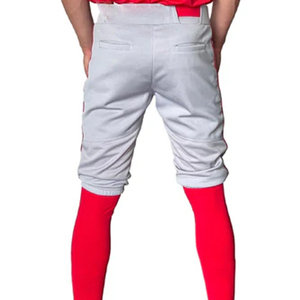 Pantalons de baseball pour jeunes en gros personnalisés, taille plus, vêtements de sport respirants, pantalon de baseball en polyester - Product Image 6