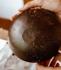 Bols contemporains en bois de style vintage pour restaurant à domicile et buffet Bols de service en bois naturel pour les fêtes - Product Image 4