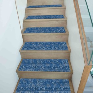 Kilim Design Printed Rug - Modern, Soft, Thick, <b>Machine</b> Washable,<b>Step</b> Rug - Product Image 5