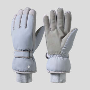 Gants d'hiver isolés imperméables coupe-vent tactiles pour hommes en polyester - Product Image 2