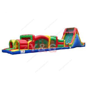 Y & G populares trampolines parques interiores patios inflables ninja Guerrero equipo <span class=keywords><strong>de</strong></span> carrera <span class=keywords><strong>de</strong></span> obstáculos carreras <span class=keywords><strong>de</strong></span> obstáculos para adultos - Product Image 3