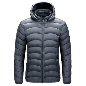 Veste matelassée légère et chaude pour homme, OEM ODM, veste matelassée personnalisée, vêtements d'extérieur d'hiver durables - Product Image 4
