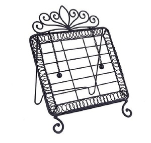 Support de livre de bureau de style américain-Support de livre à angle réglable en hauteur-Support de livre de cuisine pliable pour tablette de lecture - Product Image 1