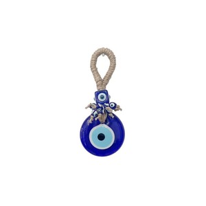 Décoration d'intérieur en macramé, mauvais œil, produit de 7 cm - Product Image 1