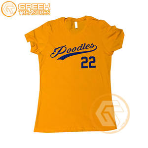 เสื้อยืดผู้หญิง Sigma Gamma Rho แบบสั่งทำพิเศษ เสื้อผ้าสำหรับชมรมนักศึกษา ฤดูร้อน ผ้าฝ้ายเจอร์ซีย์ 100% เป็นมิตรกับสิ่งแวดล้อม ป้องกันการเป็นขุย ระบายอากาศได้ดี ครึ่งตัว - Product Image 3