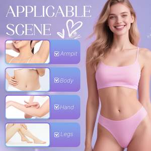 Afeitadora Eléctrica para Mujer, Inalámbrica, Indolora, Depilación Facial y Corporal para Brazos, Axilas y Bikini, Resistente al Agua IPX7 - Product Image 1