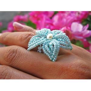 Exportador indio personalizado al por mayor anillos de cuentas de semillas joyería hecha a mano para boutiques y tiendas en línea disponibles para precio de exportación - Product Image 3