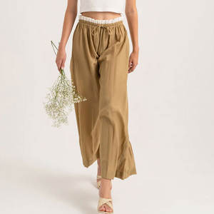 Vente chaude de pantalons en coton et polyester de qualité supérieure pour femmes avec une taille moyenne pour l'hiver - Product Image 5