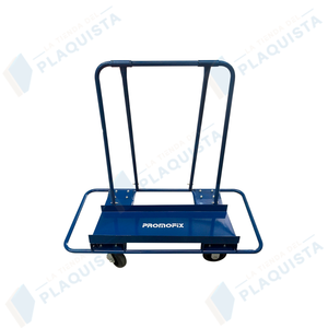 Carrello per Cartongesso PROMOFIX con 4 Ruote Girevoli - Carrello Industriale in Metallo - Product Image 1