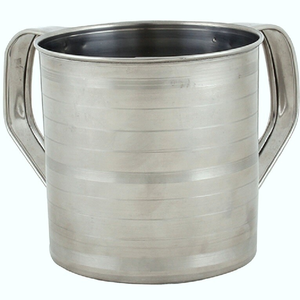 Tasse de lavage de luxe en acier inoxydable de qualité prix d'usine en gros tasse de lavage à la main rituel judaïsme personnalisé - Product Image 6