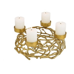 Bougeoir en aluminium fait à la main de fabricant de confiance parfait pour la relaxation de méditation spirituelle et la décoration intérieure confortable - Product Image 5
