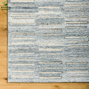 Tapis en laine doux et durable, tapis en laine pure faits à la main pour le salon, la chambre à coucher, le couloir et le bureau - Product Image 1