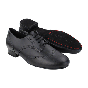 Scarpe da ballo latine in stile classico PP301DB molto raffinate scarpe da ballo ballerine e Salsa con soletta in PU - Product Image 1