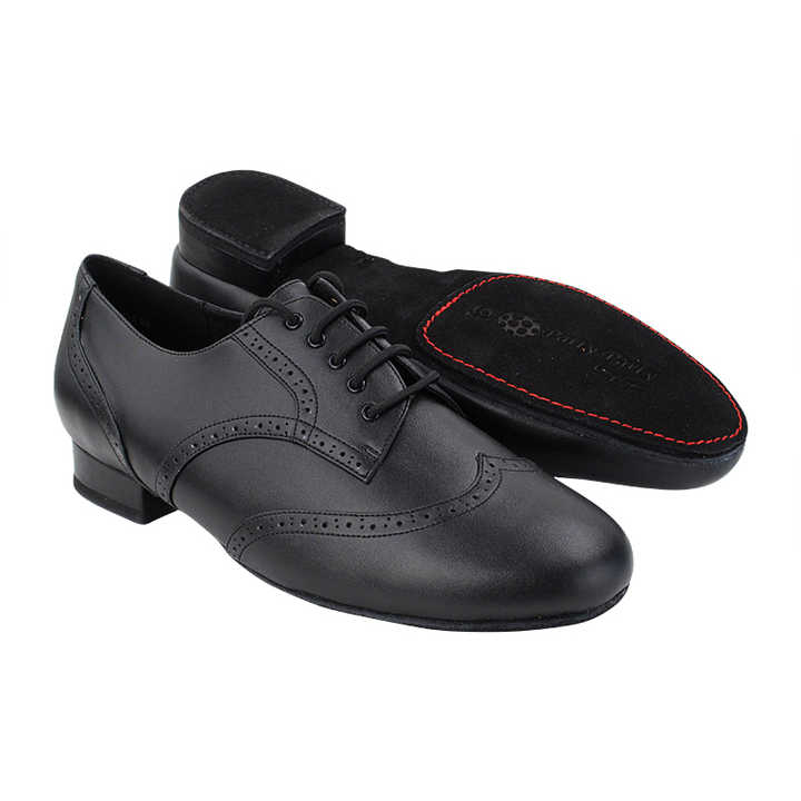 Very Fine Classic Style PP301DB Latin Dance Shoes Soft Ballet & Salsa Shoes with PU Insole Ballroom Dance Shoes