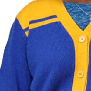 Top Quality Zeta Phi Beta V Neck <b>Cardigan</b> Acrylic <b>Long</b> Sleeve <b>Cardigan</b> for Knitted Winter <b>Sweaters</b> Button Fraternities Sorority - Product Image 2