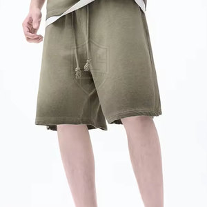 2024 Pantalones cortos de algodón desteñidos al sol hechos a medida Invierno Cálido XS Tamaño Lona Patrón sólido Tela transpirable Logo Decoración Competitivo - Product Image 2