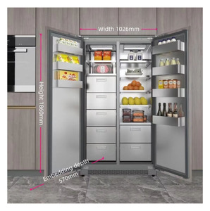 Refrigerador de Doble Puerta de 540L, Gran Capacidad, Sin Escarcha, Inverter, Ahorro de Energía, Venta al Por Mayor de Fábrica - Product Image 5