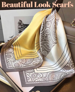 OEM 2025 Wholesale In-Stock Custom Ethnic Bandanas Solid Plaid 100% <b>Silk</b> <b>Scarf</b> with Custom Logo High Quality Multi-Functional - Product Image 3