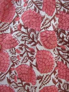 Élégant Vintage Floral Sari Robe Au Genou Filles À La Mode Doux 100% Coton Vente Chaude Bouton Décoration Plage Naturelle - Product Image 4