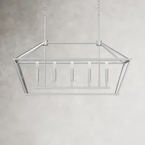 Lustre Estilo Vintage LED Teto Pingente Lustre Luz Preto Revestido Para Casa Decoração De Sala De Estar Uso A Preço De Atacado