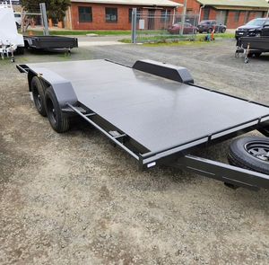 Semirremolque de Plataforma Plana de 3 Ejes, 20 pies/40 pies, Económico, para Transporte de Contenedores y Carga, con Cierre de Seguridad - Product Image 2